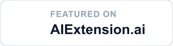 Featured on AIExtension.ai